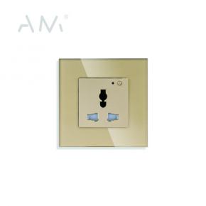 Wi-Fi Universal Type U Single Socket 13A With Glass Frame